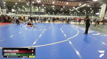 163 lbs Round 1 - Brayden Lucero, Lakeland Wrestling Club vs Logan Dozier, Beach Boyz Wrestling Club