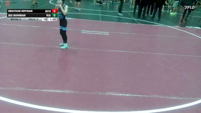 41 lbs Round 1 (6 Team) - Grayson Krysiak, Monsters Of The Midwest vs Jed Bowman, Project X