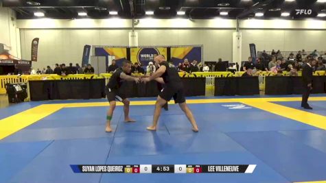 Lee Villeneuve vs Suyan Lopes Queiroz 2024 World IBJJF Jiu-Jitsu No-Gi Championship