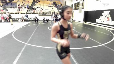 100 lbs Rr Rnd 2 - Gwyneth Freshour, Edmond North Girls HS vs Alina Peralta, Broken Arrow Girls HS