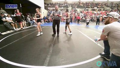 110 lbs Rr Rnd 1 - Kylie Mapson, Wagoner Takedown Club vs Julian Pagen, Verdigris Youth Wrestling