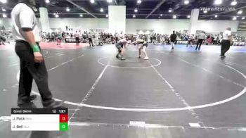 123 lbs Consolation - Judah Pack, Painted Desert WC vs Jacob Bell, Inland Elite