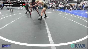 132 lbs Consolation - Braxton Jones, Husky WC vs Erik Marquez, OKC Saints Wrestling