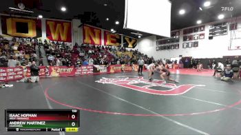 150 lbs Cons. Round 4 - Andrew Martinez, Chaparral vs Isaac Hofman, West Torrance