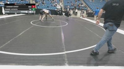 165 lbs Quarterfinal - Zander Ernst, Morningside (Iowa) vs Daniel Acosta, Texas Wesleyan