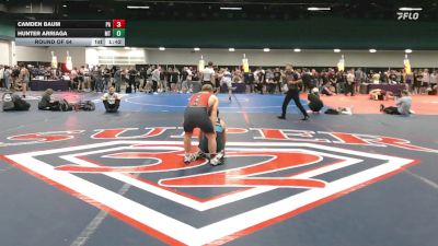 138 lbs Round Of 64 - Camden Baum, PA vs Hunter Arriaga, MT