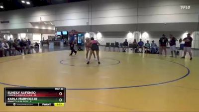 115 lbs Quarterfinals (8 Team) - Karla Marmolejo, Hawkstyle MX Elite vs Suheily Alifonso, Charlie`s Angels-FL Blk