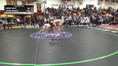 175 lbs Champ. Round 2 - Chase Hetrick, Malvern Prep vs Brody Kelly, IC Catholic Prep