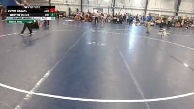 Silver 141 lbs Champ. Round 2 - Draven Johns, St. Cloud State vs Devon Lietzau, Augsburg College