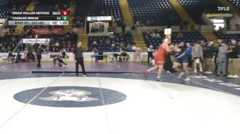 285 lbs Semifinal - Brian Waller-Reitano, Central Catholic vs Charles Medas, Somerset Berkley