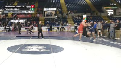 285 lbs Semifinal - Brian Waller-Reitano, Central Catholic vs Charles Medas, Somerset Berkley