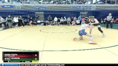 113 lbs Semifinal - Wyatt Pearson, Jet House vs Ayden Tokita, East Idaho Elite