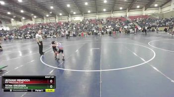 41 lbs Semifinal - Jeovani Mendoza, Roy Wrestling Club vs Titan Knudsen, Fremont Wrestling Club