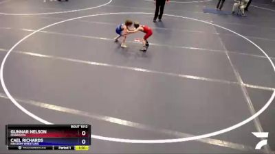 56 lbs Quarterfinal - Gunnar Nelson, Minnesota vs Cael Richards, Kingdom Wrestling