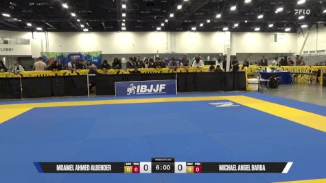 Michael Angel Barba vs Moamel Ahmed Albender 2025 World IBJJF Jiu-Jitsu No-Gi Championship