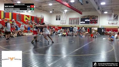 High School - 210 lbs Consolation Round 1 - Mathhewn Ochoa, Morris Hills vs Nick Allen, Ocean Twp