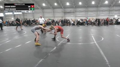 98 lbs Round 1 (8 Team) - Logan Gerst, Team Kaizen Wrestling vs Crue Shaner, Dayton Bandits