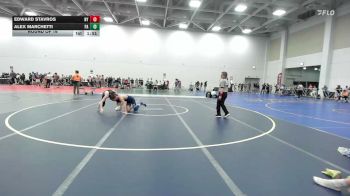 126 lbs Round Of 16 - Edward Stavros, NY vs Alex Marchetti, PA