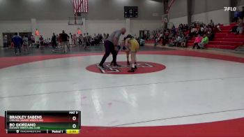 110 lbs Semifinal - Bradley Sabens, Chelsea Swarm Wrestling vs Bo Giordano, Elevate Wrestling Club