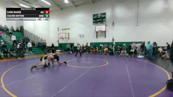 144 lbs Round 5 (6 Team) - Case Baker, Buffalo High vs Colten Bitton, Rocky Mountain