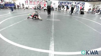 49 lbs Semifinal - Houston Morrow, Comanche Takedown Club vs Kendal Martinez, Maverick Elite Wrestling