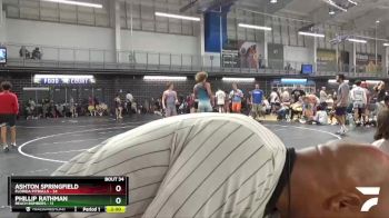 182 lbs Placement Matches (16 Team) - Phillip Rathman, Beach Bombers vs Ashton Springfield, Florida Pitbulls