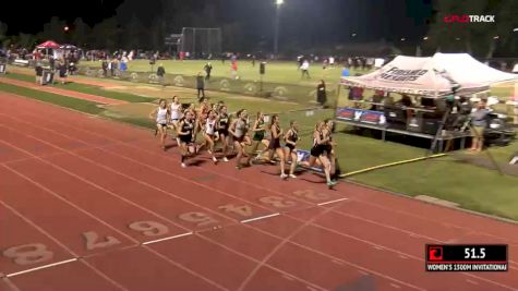 Women's 1500m Invitational, Heat 9