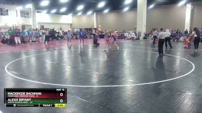 125 lbs Champ Round 1 (16 Team) - Alexis Bryant, South Dakota Heat vs Mackenzie Bachman, Team Iowa Mermaid Mafia