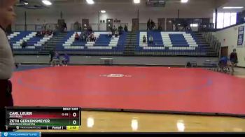 165 lbs Round 1 - Carl Leuer, Augsburg vs Zeth Gerkensmeyer, Nebraska Wesleyan