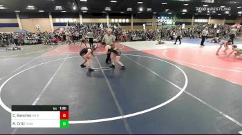 136 lbs Round Of 32 - Cassidy Sanchez, NM Beast vs Rachel Critz, Team Thunder