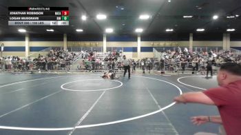 106 lbs Consi Of 32 #1 - Jonathan Robinson, Matador WC vs Logan Musgrave, Rim