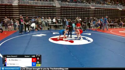 71 lbs Cons. Round 2 - Greyson Mendez, Rawlins Wrestling Club vs Kaden Torres, Windy City Wrestlers