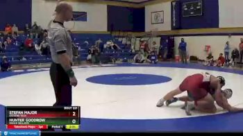 174 lbs Quarterfinal - Hunter Goodrow, Roger Williams vs Stefan Major, Stevens Tech