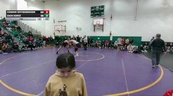 190 lbs Connor Rothenberger, Rawlins vs Zack Kuntz, Greybull/Riverside
