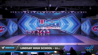 Lindsay High School - Lindsay High School Dance [2022 Varsity - Song/Pom - Novice] 2022 USA Nationals: Spirit/College/Junior