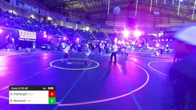 116 lbs Consi Of 32 #2 - Daykin Fothergill, Cache La Poudre Middle School vs Sofija Womack, Tiger Tough