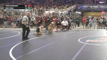 126 1A 3rd Place Match - Case Gustafson, Miami Christian School vs Erik Perez, St. John Neumann