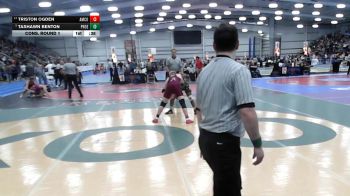 4 - 157 lbs Cons. Round 1 - Tashawn Benton, Phoebus vs Triston Ogden, Amherst County