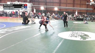 122A lbs Rr Rnd 2 - Iman Maroof, Gps vs Aaliyah Pigeon, Hammer WC