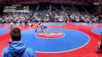 3A-175 lbs Champ. Round 1 - Tony Burnecke, Northwest Whitfield High vs Noah Stargill, LaGrange