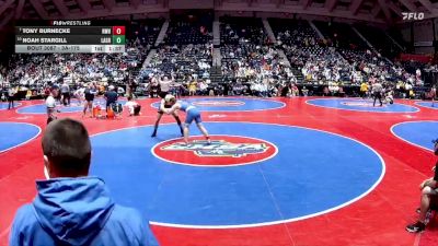 3A-175 lbs Champ. Round 1 - Tony Burnecke, Northwest Whitfield High vs Noah Stargill, LaGrange