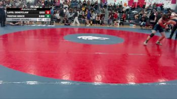 144 lbs Champ. Round 1 - Tristan Mince, Bellarmine Prep vs Lafel Denetclaw, Centralia