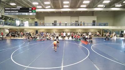 53-56 lbs Round 3 - Kenai Livingston, Granger Wrestling Club vs Logan Bricker, Northside Wrestling Club