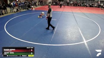 65 lbs Cons. Round 2 - Ryker Dierks, Mankato East vs Henry Seidl, ANML