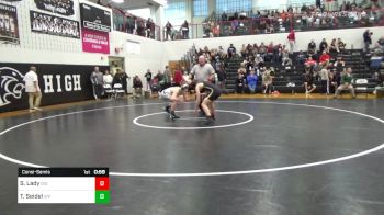 145 lbs Consolation - Seth Lady, Biglerville vs Tucker Seidel, West Perry