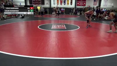 106 lbs Round 2 - Cole Kasparek, Clear Creek-Amana vs Caleb Schaetzle, Dubuque Hempstead