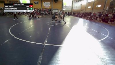 126 lbs Consi Of 8 #1 - Jack Kaler, Souhegan vs Nathan Sayers, Xaverian