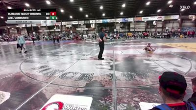 65 lbs Cons. Round 2 - Marcus Sickle, Laurel Matburners vs Isaiah Johnson, Montana Disciples