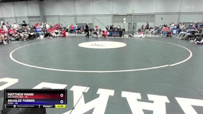 165 lbs Round 3 (8 Team) - Matthew Mann, Oklahoma Red vs Bradlee Farrer, Utah