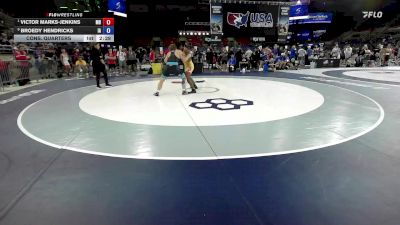 190 lbs Cons. Quarters - Victor Marks-Jenkins, MD vs Broedy Hendricks, IA